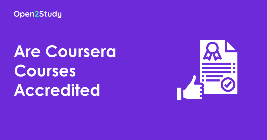 Are Coursera Courses Accredited