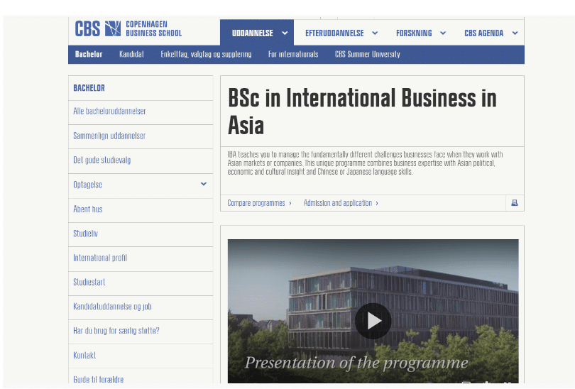 Introduction To Business In Asia - Copenhagen Business School