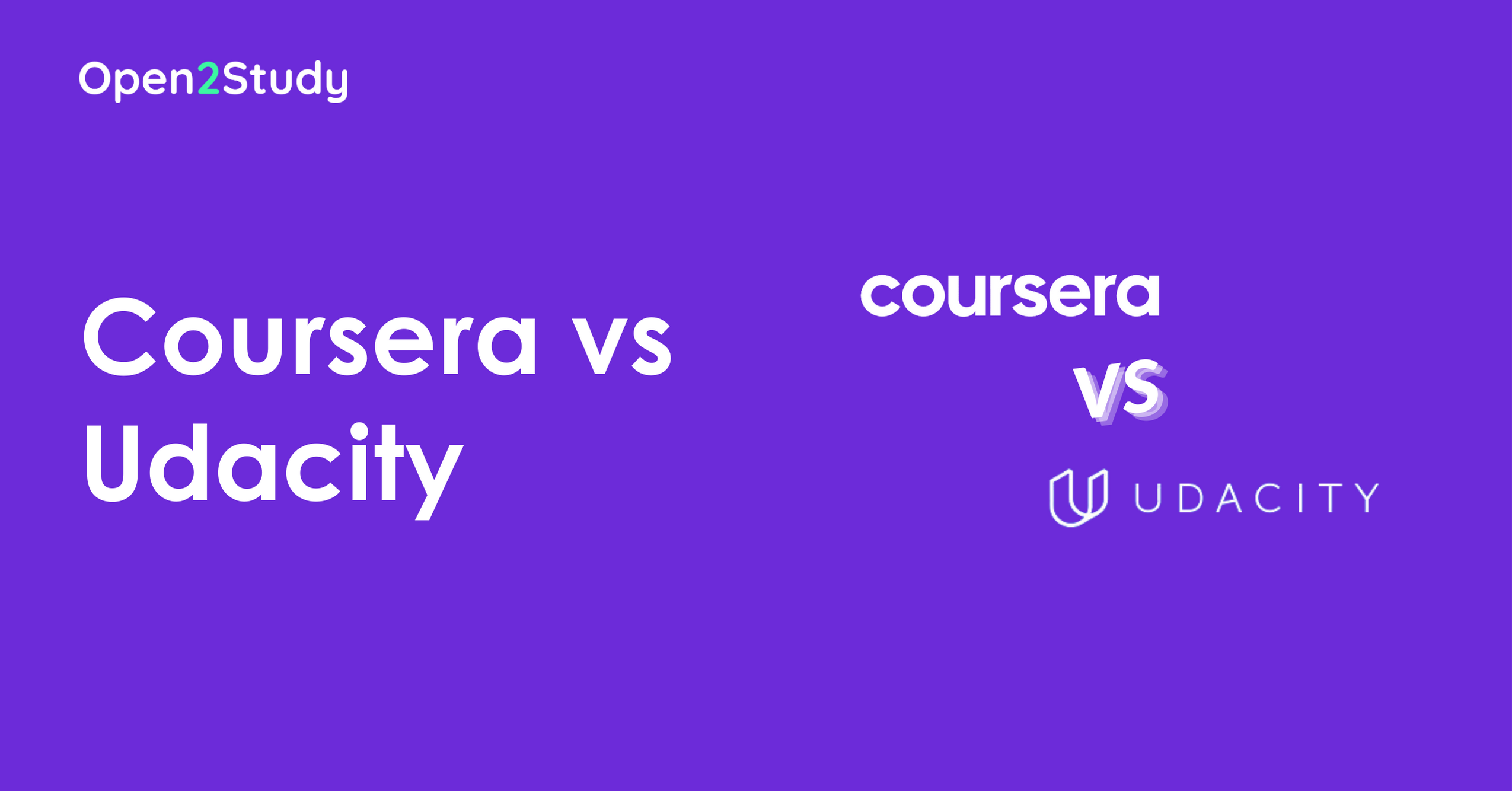 Coursera vs Udacity