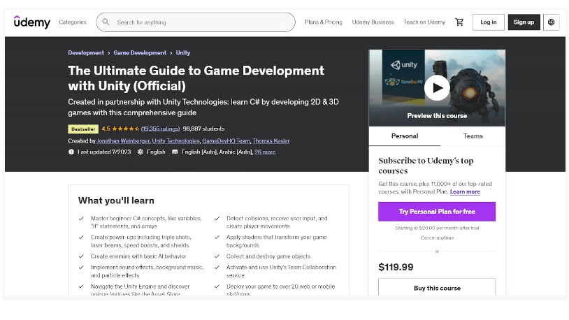 Game Development Courses