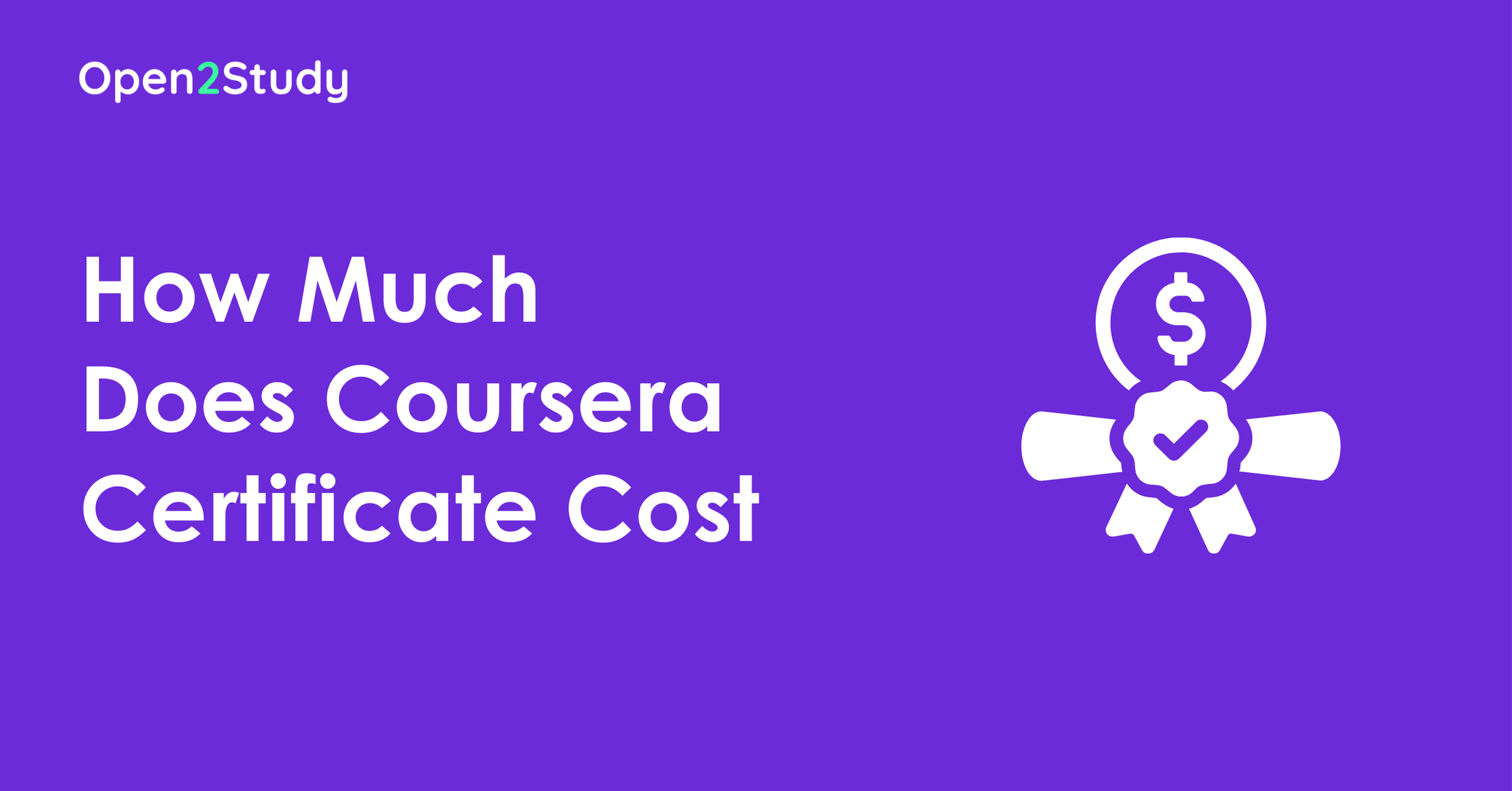 How Much Does Coursera Certificate Cost