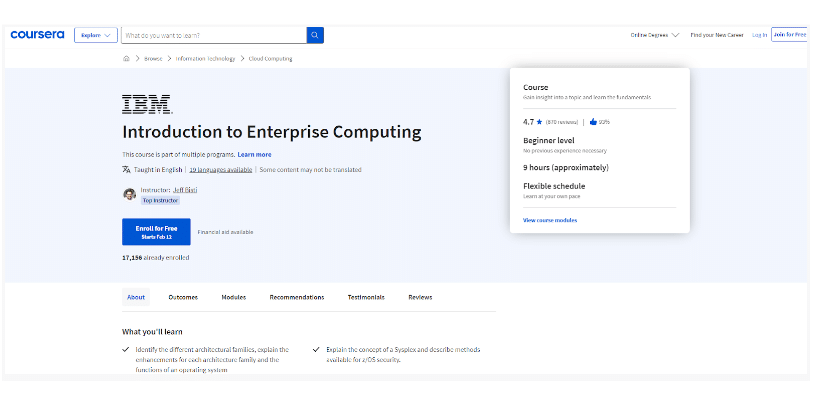 Introduction To Enterprise Architecture -Introduction To Enterprise Computing
