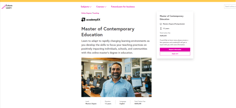 Master Of Contemporary Education