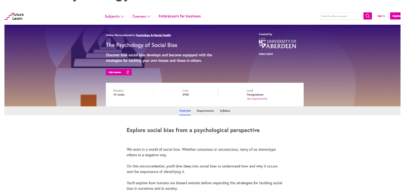 Social Psychology - FutureLearn