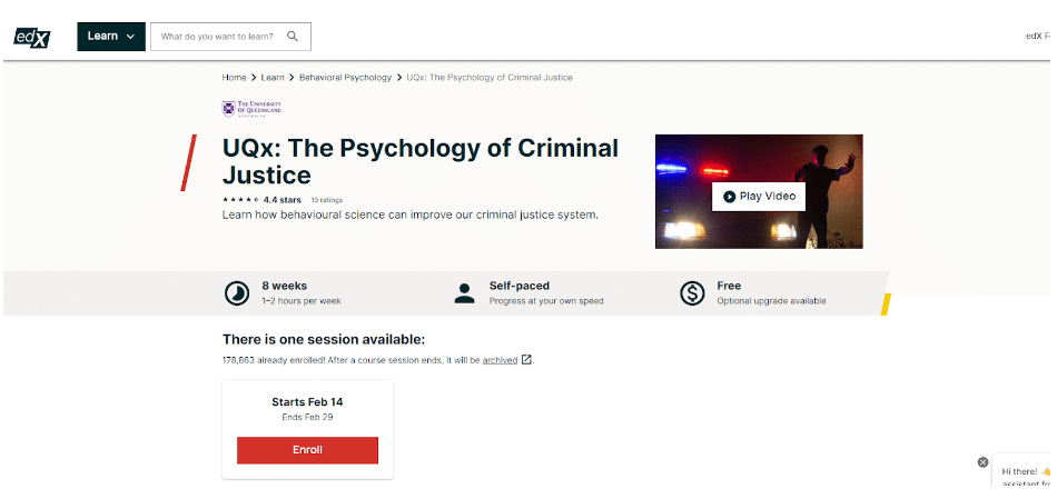 The Psychology Of Criminal Justice