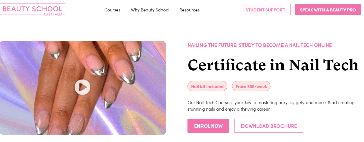 Certificate In Nail Tech
