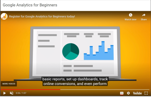 Free Google Certification Courses - Google Analytics For Beginners