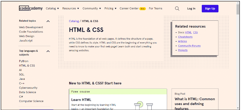 HTML & CSS