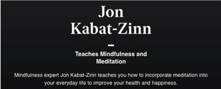 Jon Kabat-Zinn Teaches Mindfulness and Meditation