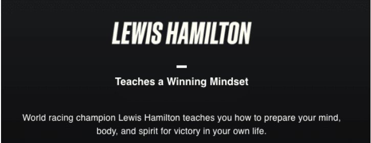 Lewis Hamilton Teaches Racing