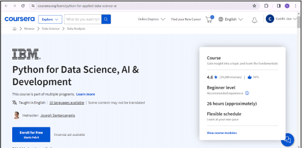 Python for Data Science