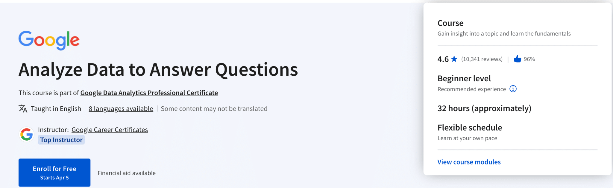 Google Data Analytics Certification Review 2026 (Verdict)