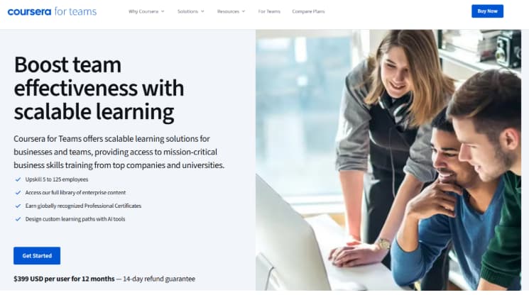 Coursera Team Plans